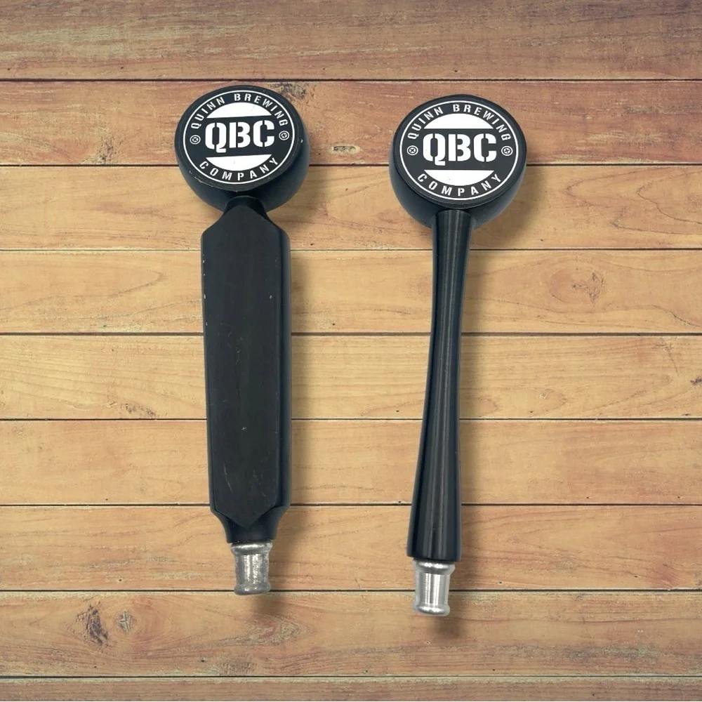 Quinn Brewing Company North Huntingdon, Pa Breweriana Set of 2 Beer Taps